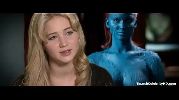 Hot Jennifer Lawrence in X-Men First Class 2011 best Videos