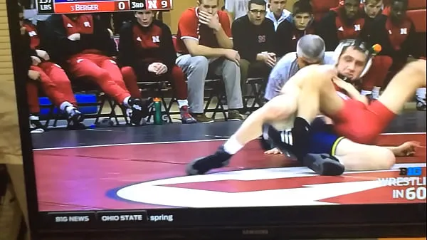 Hot Blue wrestler shoves his cock on red wrestler's ass best Videos