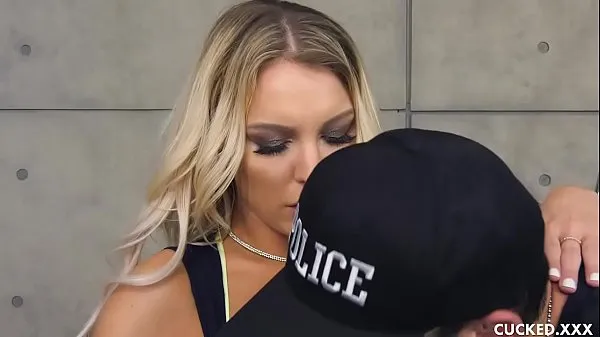 Hot Big Tit Babe's Cucked Husband Gets Arrested, but Her Pussy Saves Him best Videos