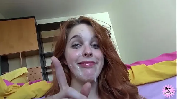 Hot POV Cock Sucking Redhead Takes Facial best Videos