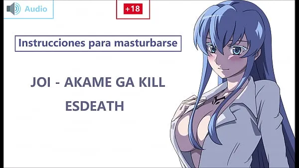 Hot JOI IN SPANISH with Esdeath. Prepare slave! Akame ga k best Videos