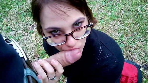 Hot Amateur Blowjob in the forest best Videos