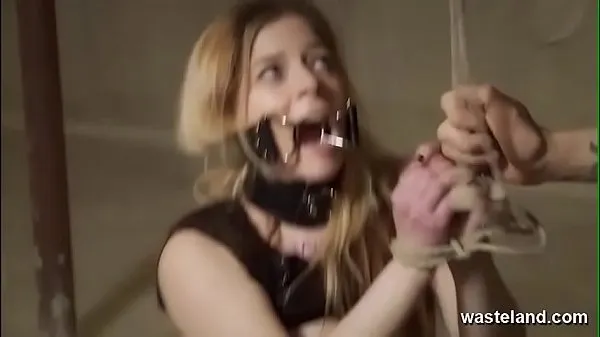 Hot Blonde Bound And Toyed In BDSM Explorations best Videos