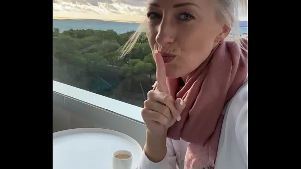 Hot I fingered myself to orgasm on a public hotel balcony in Mallorca best Videos
