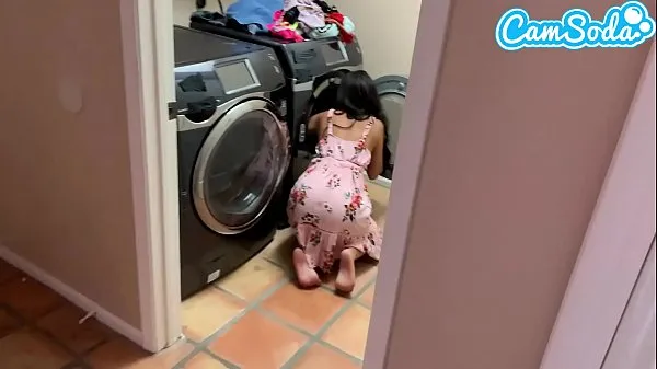 Hot Fucked my step-sister while doing laundry best Videos