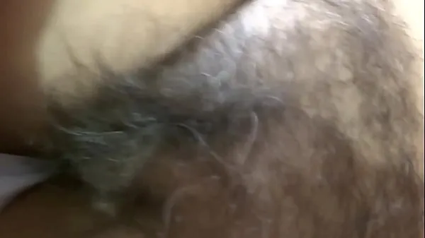 Hot My 58 year old Latina hairy wife wakes up very excited and masturbates, orgasms, she wants to fuck, she wants a cumshot on her hairy pussy - ARDIENTES69 best Videos