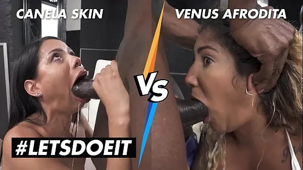 Heiße LETSDOEIT - Canela Skin vs Venus Afrodita - Wer ist der Bestebeste Videos
