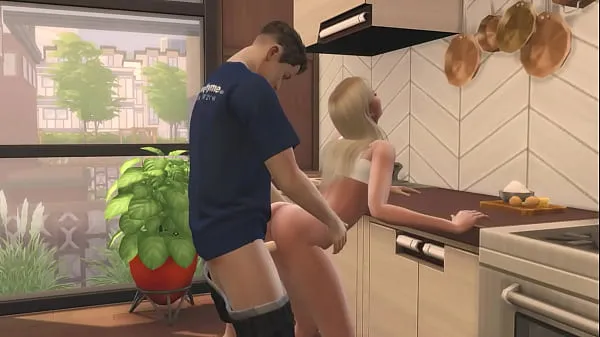 Hot Follando al hermano de mi novio - (Mi profesor de arte - Episodio 4) - Sims 4 - Hentai 3D mejores videos