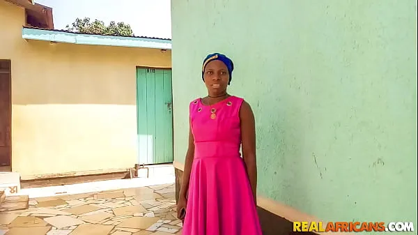 Hot Black Nigerian Dinner Lady Gets Huge Ebony Cock For Lunch best Videos