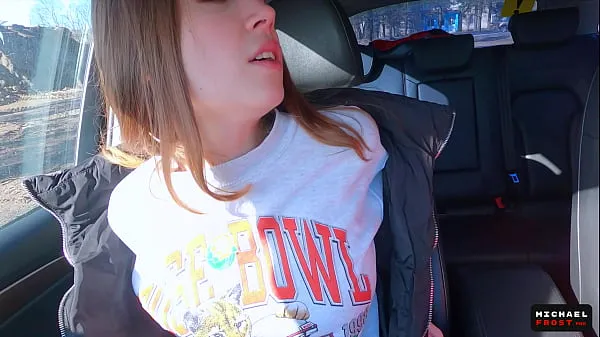 Hot Real Russian Teenager Hitchhiker Girl Agreed to Make DeepThroat Blowjob Stranger for Cash and Swallowed Cum - MihaNika69 and Michael Frost best Videos