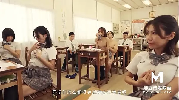 Трейлер-MDHS-0009-Специальный промежуточный экзамен по сексу-высококачественный китайский фильм