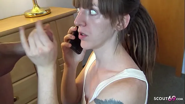 Hot Amateur Cheating Fuck while calling her Boyfriend - German Teen Nicky-Foxx best Videos